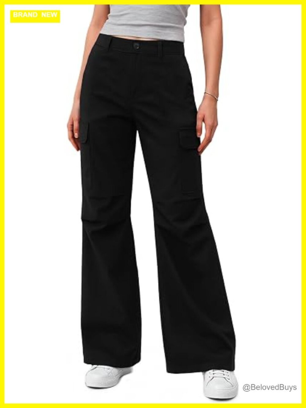 Cargo Pants with Pockets Quick Dry Bootcut Hiking Pants Baggy Lightweight